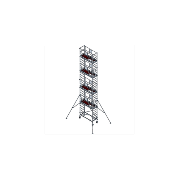 Echafaudage JUNIOR 200 Hauteur de travail 4.80 m – Image 3