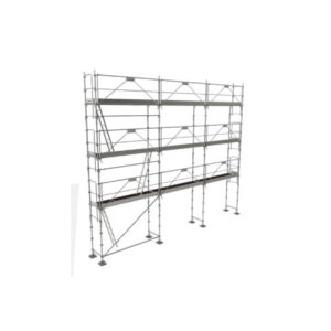 Lot Echafaudage R200 Record First 80 m² (alu) Tubesca Comabi