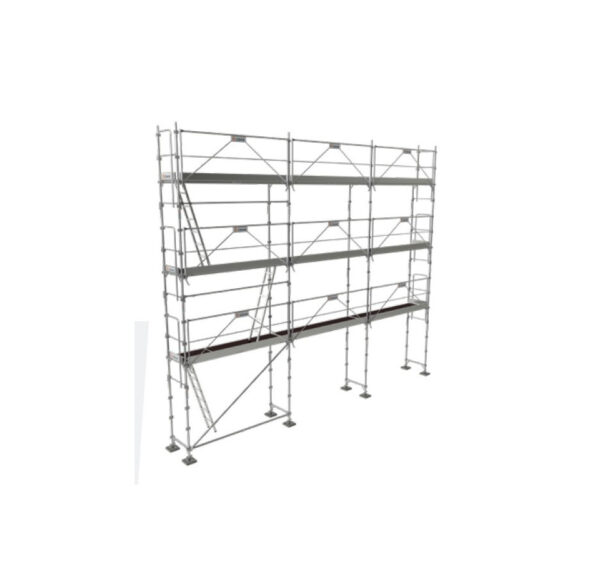 Lot Echafaudage R200 Record First 80 m² (alu) Tubesca Comabi