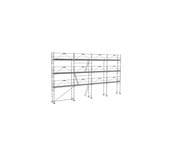 Lot Echafaudage R200 Record Medium 104 m² (alu) Tubesca Comabi