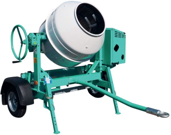 Bétonnière thermique Syntesi S 350 R - moteur Robin SP170 - cuve de 350 l