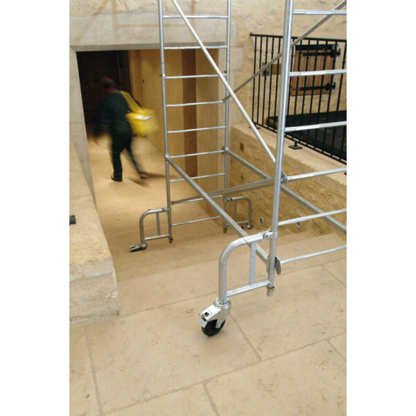 Echafaudage JUNIOR 200 Hauteur de travail 3.80m Tubesca Comabi – Image 3