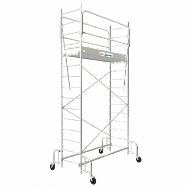 Echafaudage JUNIOR 200 Hauteur de travail 3.80m Tubesca Comabi