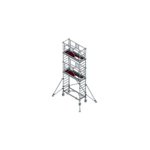 Echafaudage roulant acier – Hauteur 6 mètres