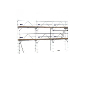 Lot échafaudage fixe acier F3000 garde-corps 60 m² - Duarib