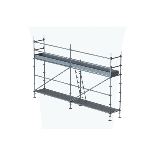 Lot échafaudage multidirectionnel 28 m2